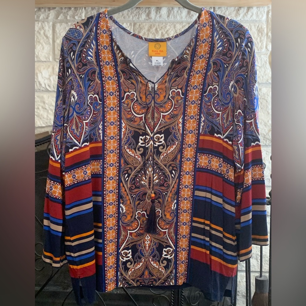 Ladies Ruby Rd., petite large top.
